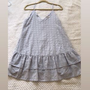 light blue Gianni Bini sun dress